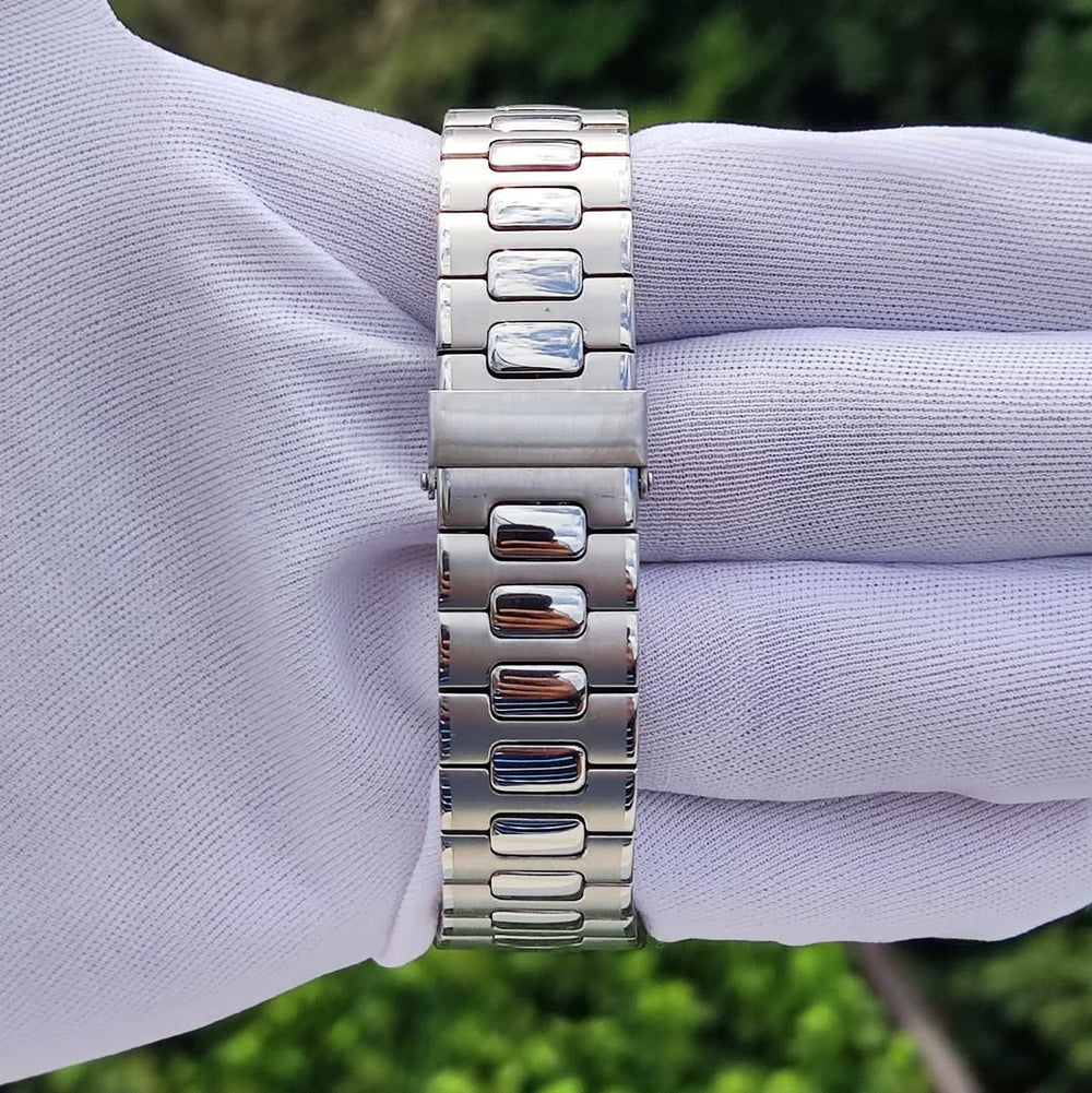 Seiko Mod Nautilus Blue Dial