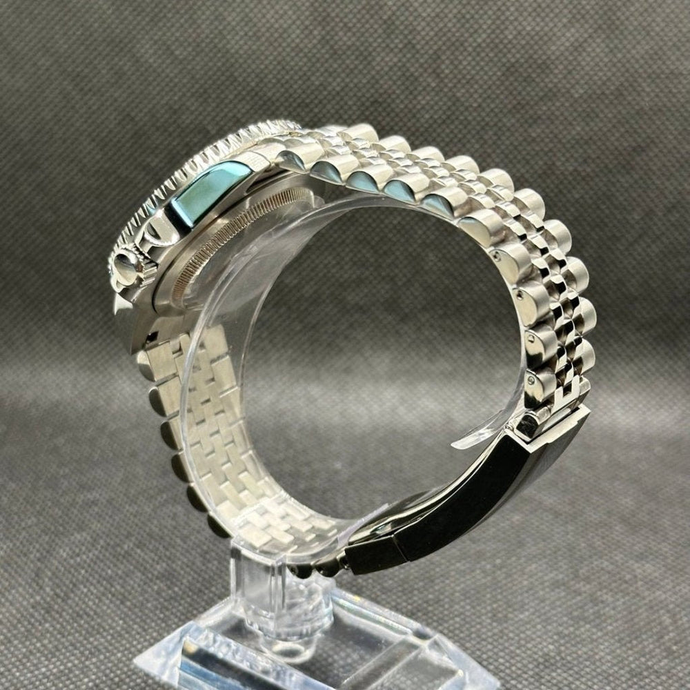 Seiko Mod GMT Batman Black Blue