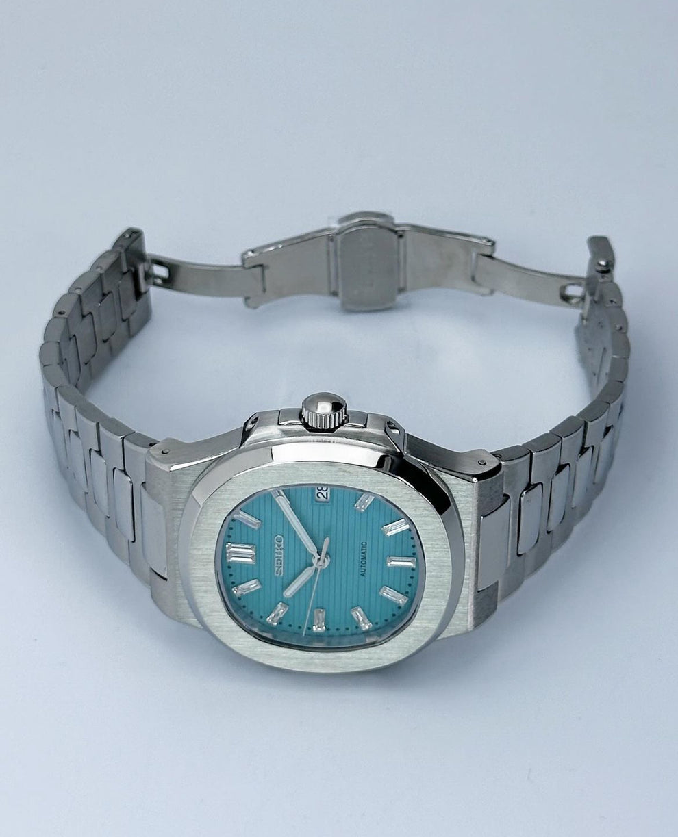 Seiko Mod Nautilus Tiffany Dial