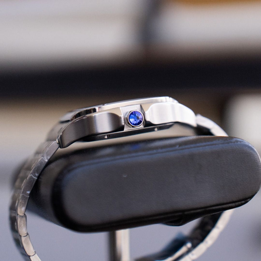 Seiko Mod Santos Green Dial