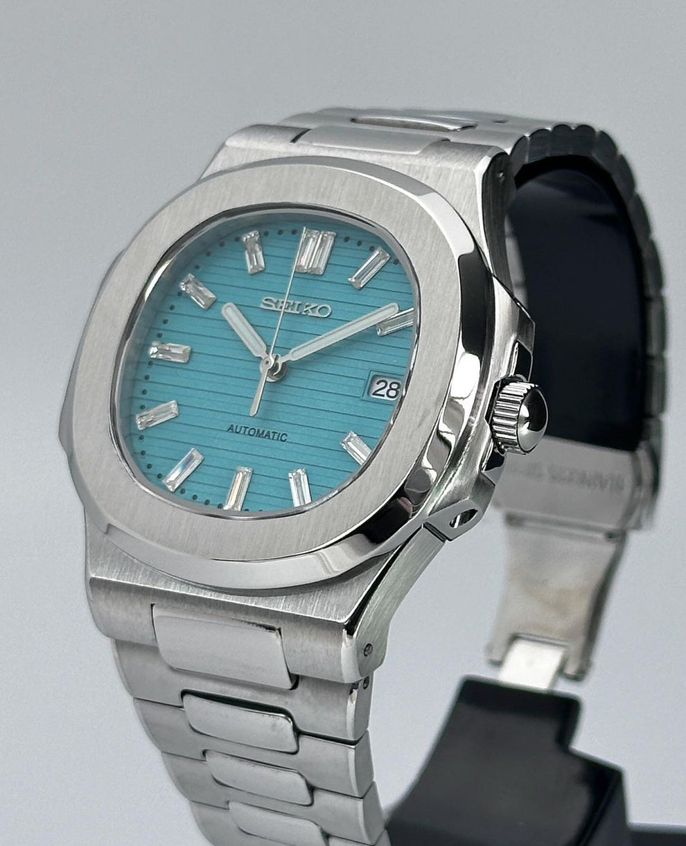 Seiko Mod Nautilus Tiffany Dial