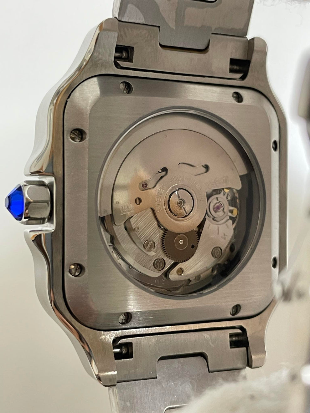 Seiko Mod Santos White Roman Dial Fuck 9-5