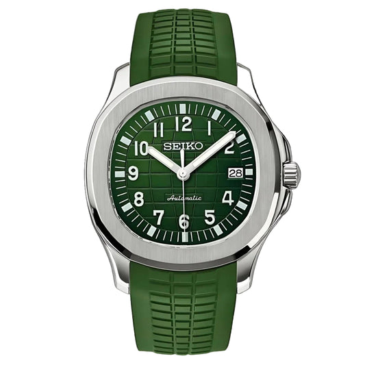 Seiko Mod Aquanaut Green Dial