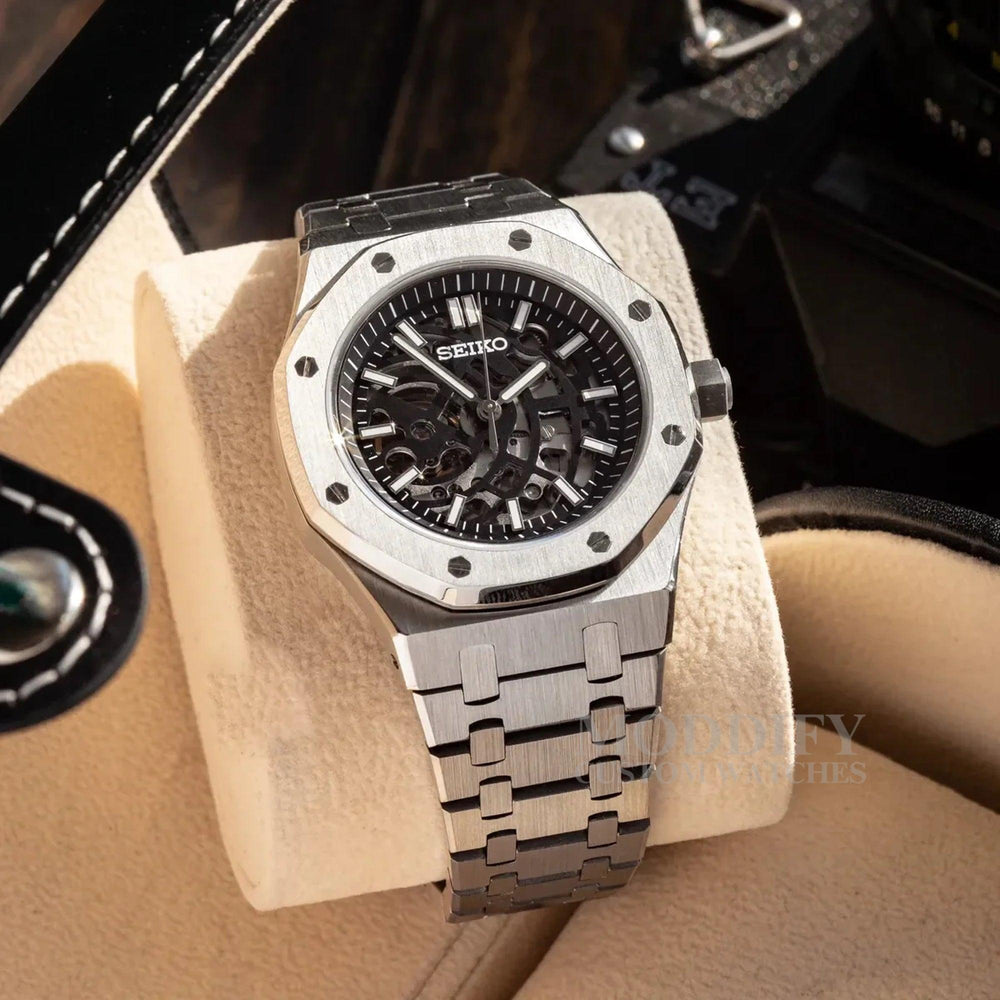 Seiko Mod Royal Oak Skeleton